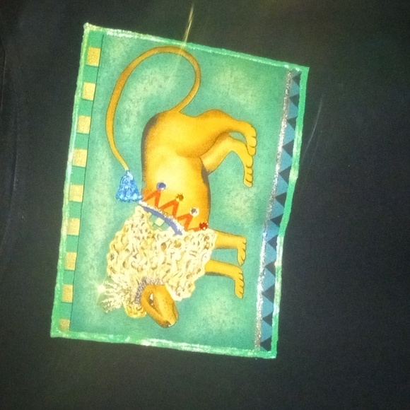 Shift dress with circus patches - Picture 3 of 5